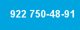 922 750-48-91 922 750-48-91